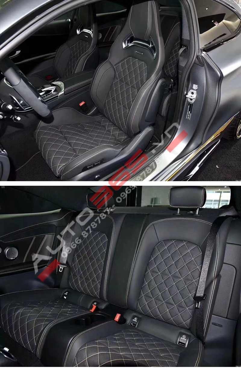 Nâng cấp ghế AMG thể thao cho Mercedes C Class